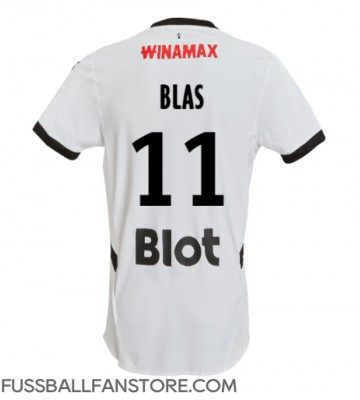 Stade Rennais Ludovic Blas #11 Replik Auswärtstrikot 2024-25 Kurzarm